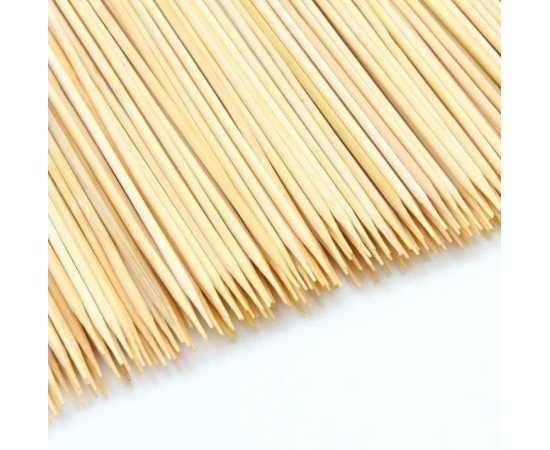 Wooden Bamboo Shashlik Bbq Sticks 85 Pcs - 10 Inch