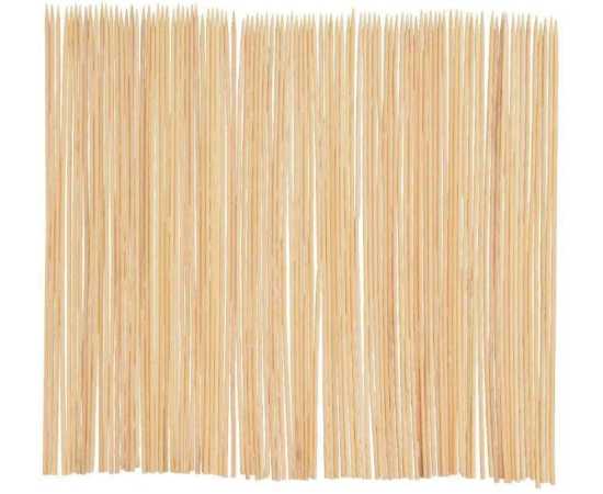 Wooden Bamboo Shashlik Bbq Sticks 85 Pcs - 10 Inch
