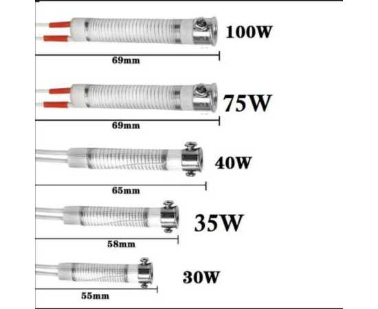 Electric Soldering Iron Heating Ceramic Element Bit 40W