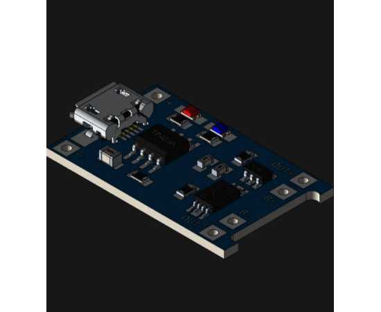 4Pcs Tp4056 1A Lion Battery Charging Board Micro USB
