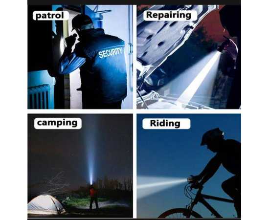 Usb Rechargeable Led Torch Light