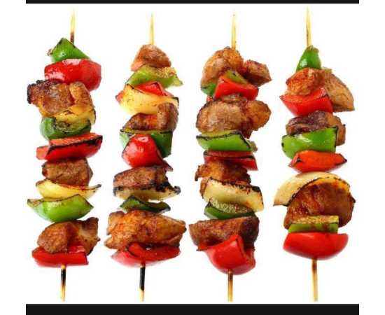 Wooden Bamboo Shashlik Bbq Sticks 85 Pcs - 10 InchWooden Bamboo Shashlik Bbq Sticks 85 Pcs - 10 Inch