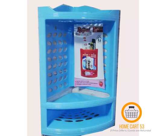 Corner Rack Plastic Used In Bathroom & Kitchen