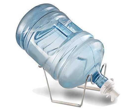 Water Bottle Metal Stand And Nozzle Dispense