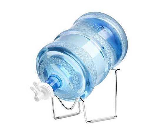 Water Bottle Metal Stand And Nozzle Dispense