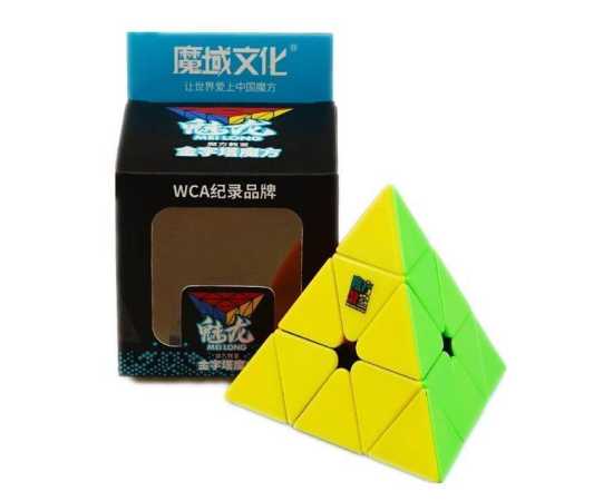 Set of 5 Moyu Meilong Rubik's Cubes - Sticker less