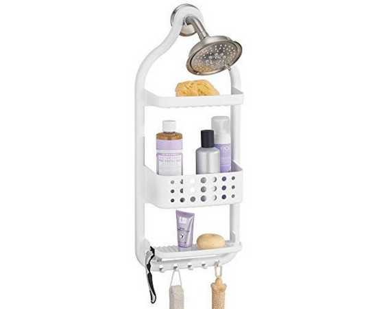 Bathroom Shower Caddy Basket 3 Layer- Plastic