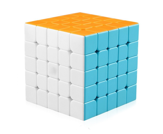Pack of 4 Moyu Cube Sticker Less Puzzle Toy Set