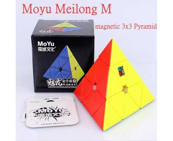 Moyu Magnetic Rubik Cube Pyramid 3x3x3 Puzzle Toy Moyu Magnetic Rubik Cube Pyramid 3x3x3 Puzzle Toy