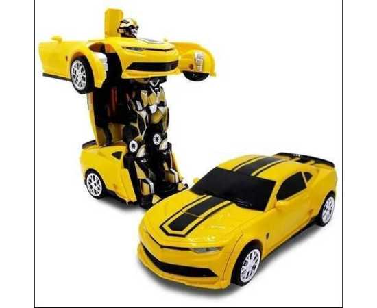 Battery Operated Automatic Robot Transform Car Toy