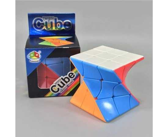 Twisty Rubik's Cube 3x3x3 Sticker less Puzzle Toy