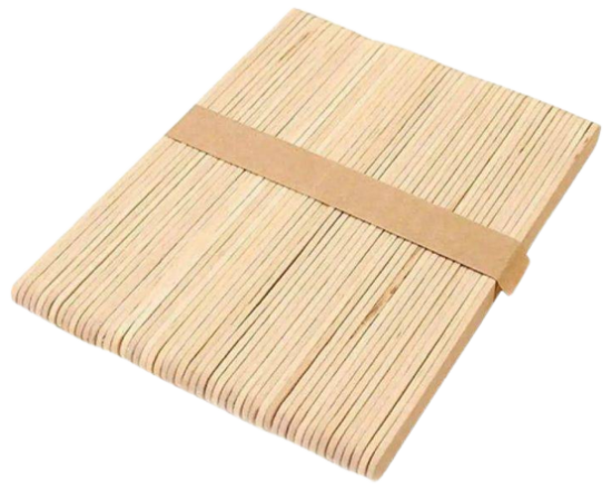 Pack Of 250 Small Craft Sticks 4.5 Inches