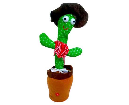 Rechargeable Dancing Cactus Toy