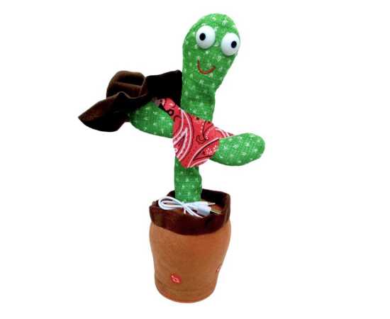 Rechargeable Dancing Cactus Toy