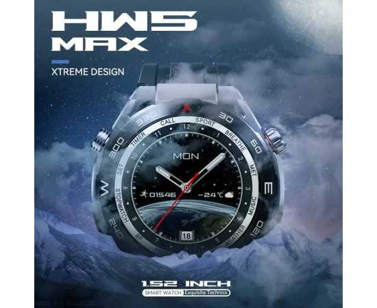 HW5 MAX Bluetooth Call Smartwatch For Men