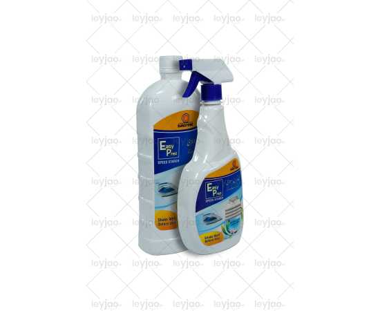 EasyPrez Speed Ironing Starch Spray - Pack of 2 (750ml +1000ml Refill)