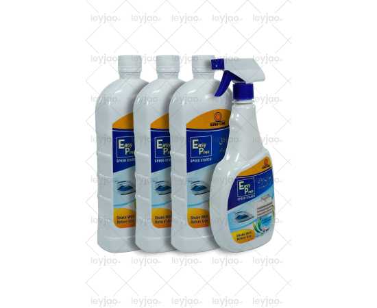 EasyPrez Speed Ironing Starch Spray - Pack of 4 (750ml +1000ml)