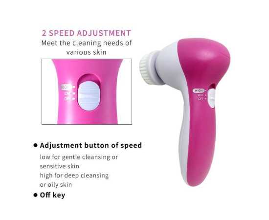 5 In 1 Electric Face Facial Cleaner