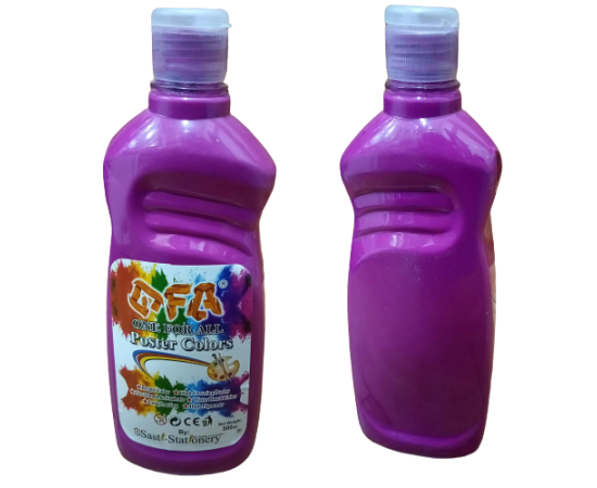 OFA 500 Ml Poster Color Bottle - Purple OFA 500 Ml Poster Color Bottle - Purple
