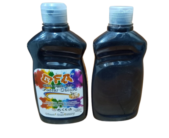 OFA 500 Ml Poster Color Bottle - Black