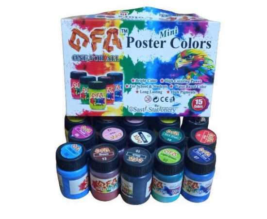 OFA Poster Color bottles Art#SS-OFA-15PC-Mini-Toy