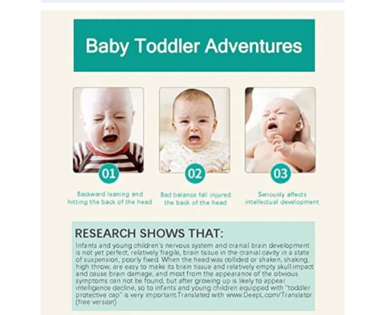 Baby Safety Helmet Head Protection Headgear