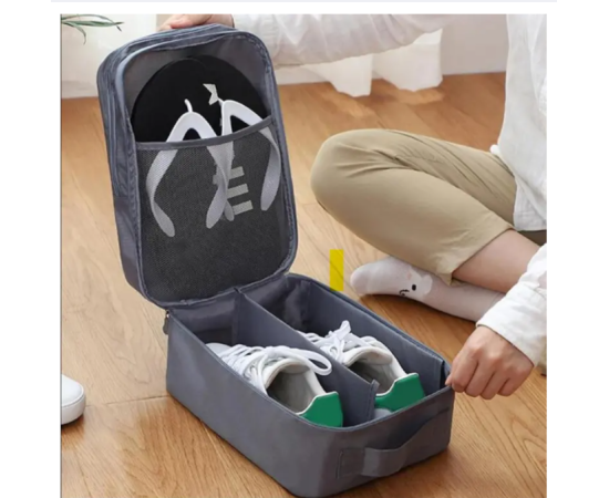 3 Layers Travel Shoe Bag Shoes Organizer Sneaker Duffle Bag
