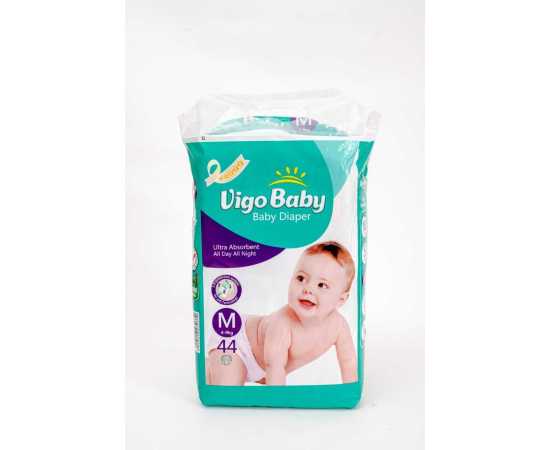 Vigo Diaper (M/4-9kg/3) Eco Pack 44's