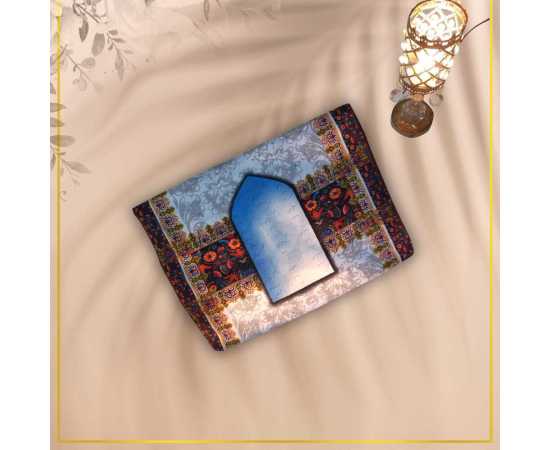 Zamzam Zarqun Majestic Rose Quran Pak Cover - 1 Piece