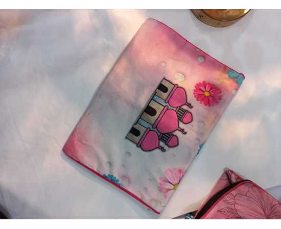 Zamzam Zarqun Mosque Of Blooms Quran Pak Cover - 1 Piece