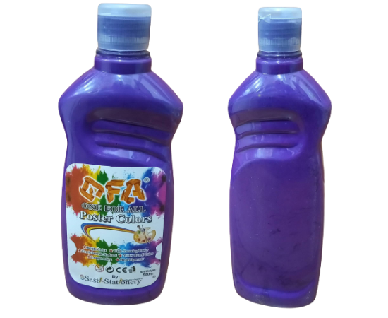 OFA 500 Ml Poster Color Bottle - Violet OFA 500 Ml Poster Color Bottle - Violet