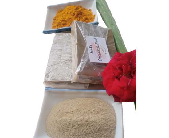 Asad's Curcuma Mud Soap For Bath - 1 Piece
