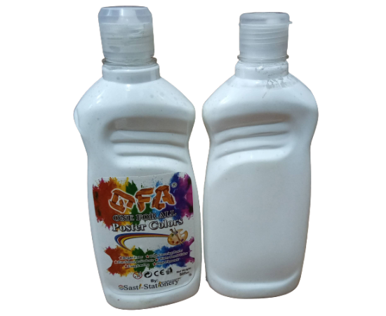OFA 500 Ml Poster Color Bottle - White OFA 500 Ml Poster Color Bottle - White