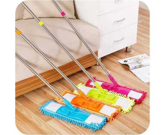 Telescopic Microfiber Floor Mop Wiper