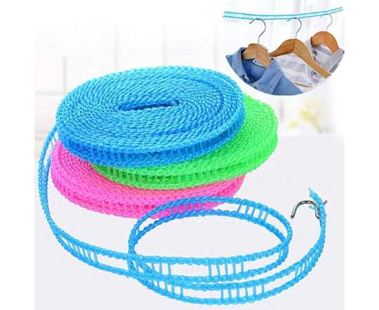 Waterproof Nylon Clothesline Rope - 5 Meters