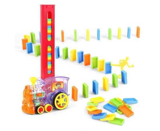 Domino Train Toy For Childrens