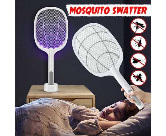 2 in 1 Rechargeable Electric Mosquito Swatter