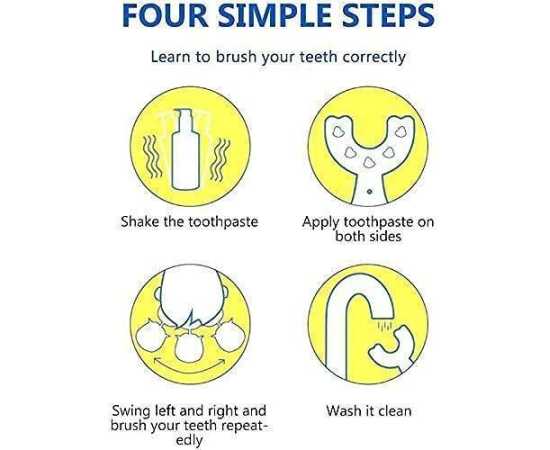 Baby U Shaped Teether - 1 Piece