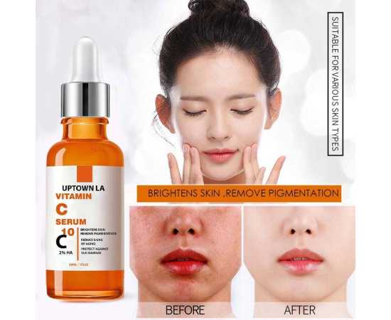 Uptown La Vitamin C Brightening Serum For Face - 30  Ml