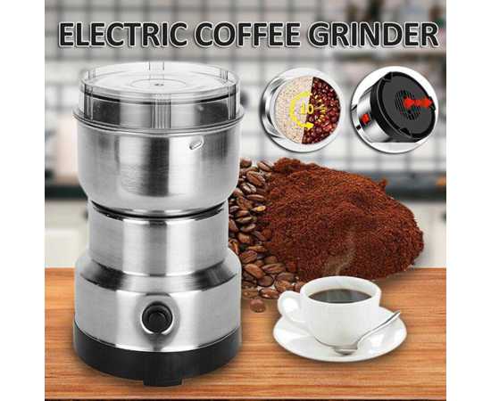 Nima Electric Spice Grinder Stainless Steel Nima Electric Spice Grinder Stainless Steel