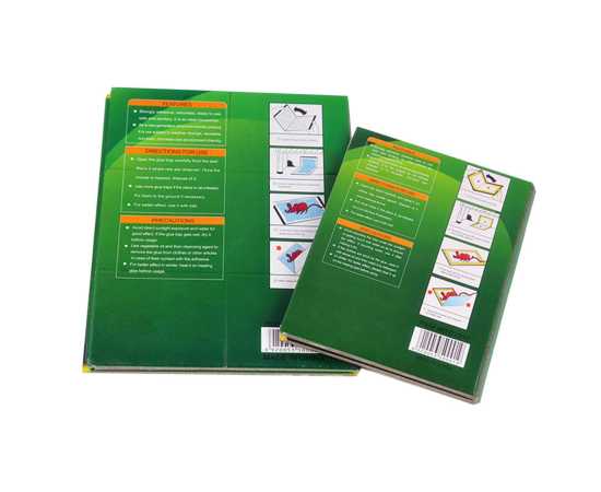 Large Mouse Rat Glue Trap Rat Book with FREE Gloves