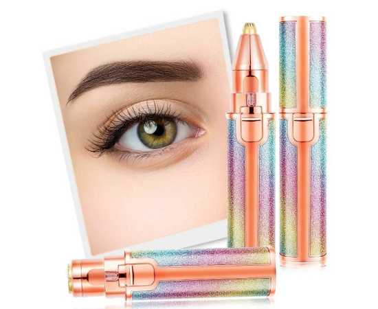 2 in 1 Rechargeable Flawless eyebrow trimmer