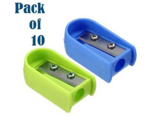 Pack Of 10 Multi Color Pencil Sharpener