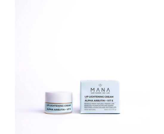 Mana Lip Lightening Cream - Alpha Arbutin + Vit E