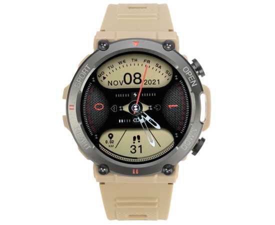 Saga Pro Round Smart Watch With 1.39 Inch Display For Men & Women