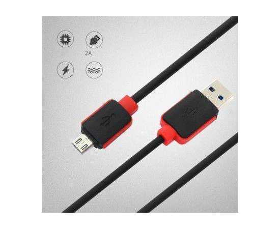 Micro USB Fast Charging Data Cable - Black