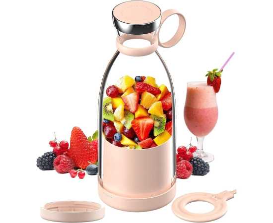 Portable Electric Mixer Bottle For Shakes And Smoothies