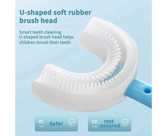 Set of 2 U-Shaped Children's Toothbrush