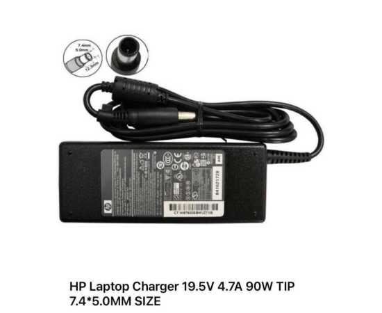 Black Laptop Charger 90W