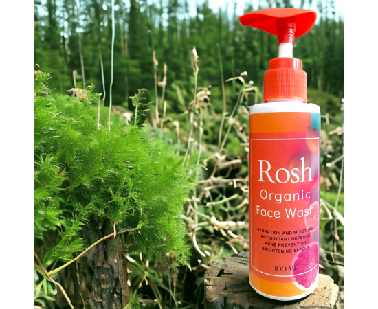 Rosh organic vitamin C face wash for spotless glowing skin